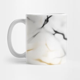 Marble gold black 1 Mug